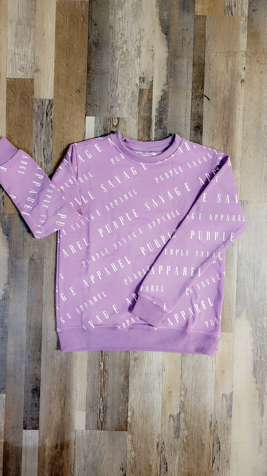 Lavender Crew Sweatshirt