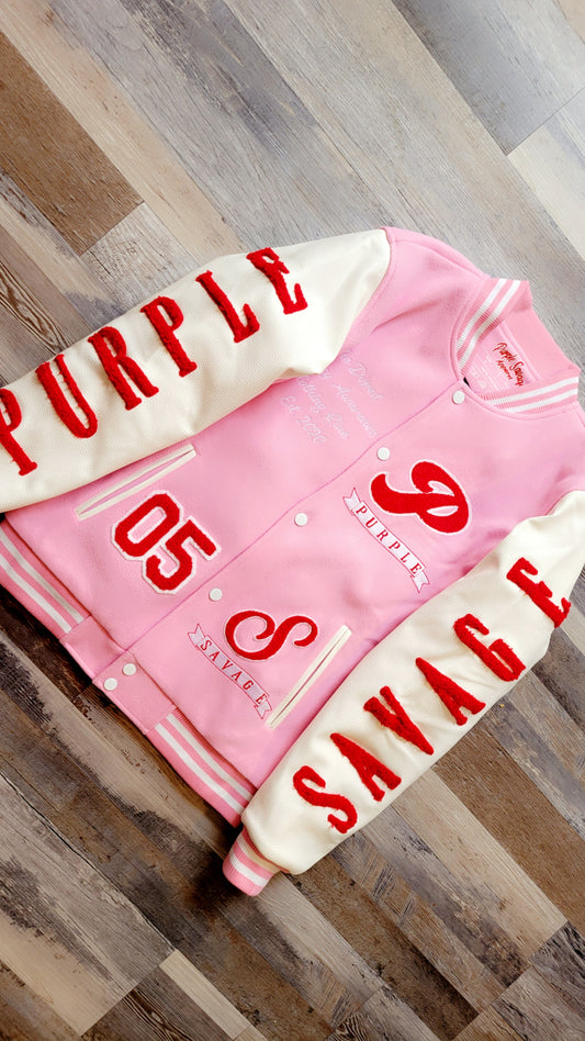 Valentine's Day Varsity Jacket