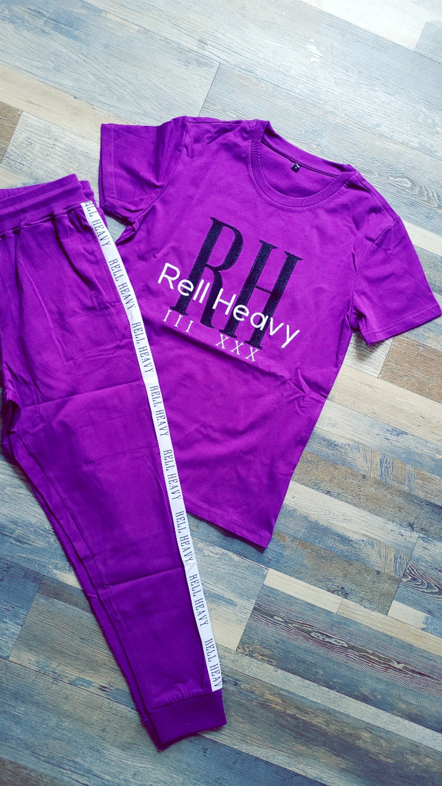 Rell Heavy Short Sleeve Pants Sets