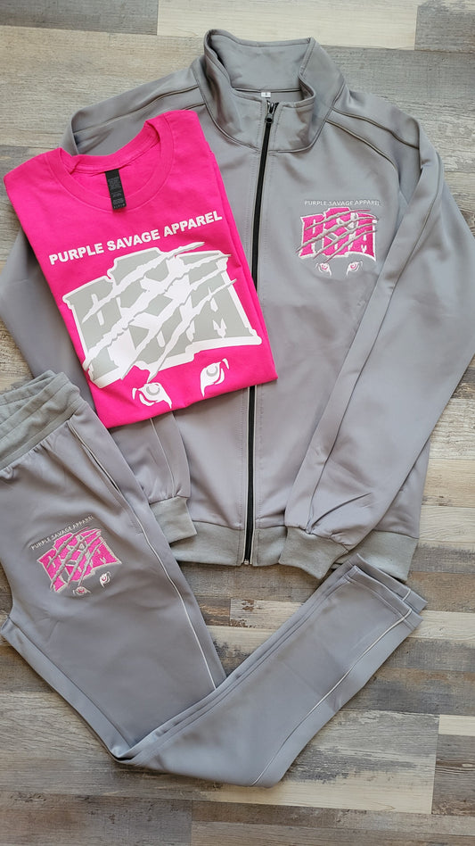 Reflective Tracksuit Set